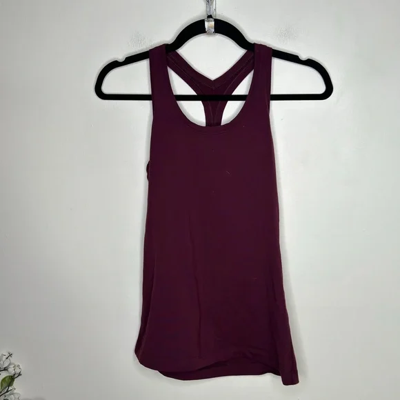 lululemon athletica Deep Plum Racerback Tank Top - Picture 3 of 5